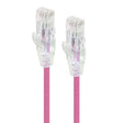 ALOGIC 2m Pink Series Alpha Ultra Slim Cat6 Network Cable | UTP | 28AWG (C6S-02PNK)