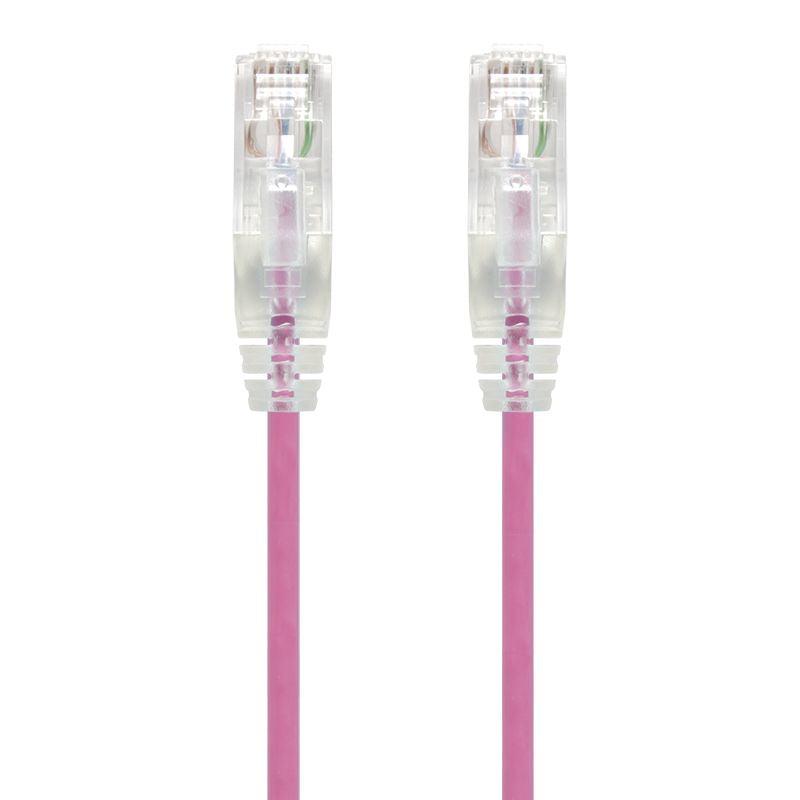 ALOGIC 2m Pink Series Alpha Ultra Slim Cat6 Network Cable | UTP | 28AWG (C6S-02PNK)