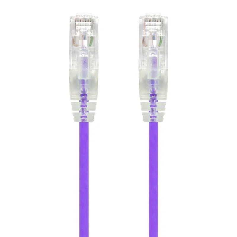 ALOGIC 2m Purple Series Alpha Ultra Slim Cat6 Network Cable | UTP | 28AWG (C6S-02PUR)