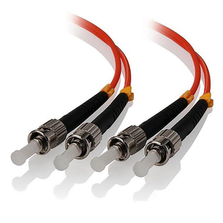 ALOGIC 2m ST-ST Multi Mode Duplex LSZH Fibre Cable 62.5|125 OM1 (STST-02-OM1)