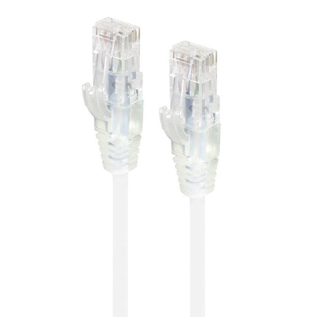 ALOGIC 3m White Series Alpha Ultra Slim Cat6 Network Cable | UTP | 28AWG (C6S-03WHT)