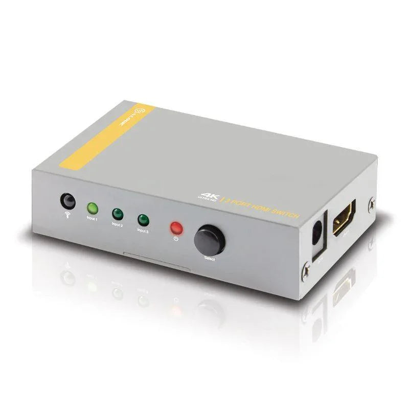 ALOGIC 5 Port HDMI 2.0 4K Switch with Wireless Remote (HD4KSW05)