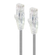 ALOGIC 5m Grey Series Alpha Ultra Slim Cat6 Network Cable | UTP | 28AWG (C6S-05GRY)