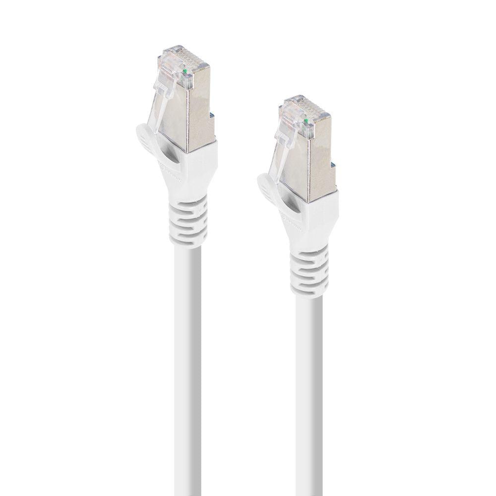 ALOGIC 5m White Shielded CAT6A LSZH Network Cable (C6A-05-WHITE-SH)