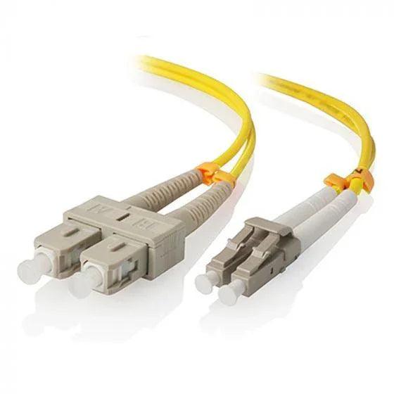 ALOGIC ALOGIC 10m LC-SC Single Mode Duplex LSZH Fibre Cable 09|125 OS2 (LCSC-10-OS2)
