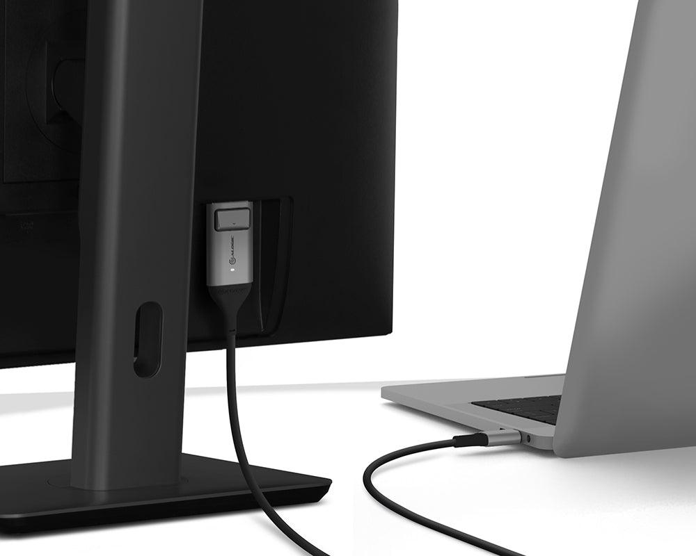 ALOGIC ALOGIC 1m Ultra USB-C (Male) to DP (Male) Cable - 4K @60Hz with LED (White) (ULCDP01-SGR)