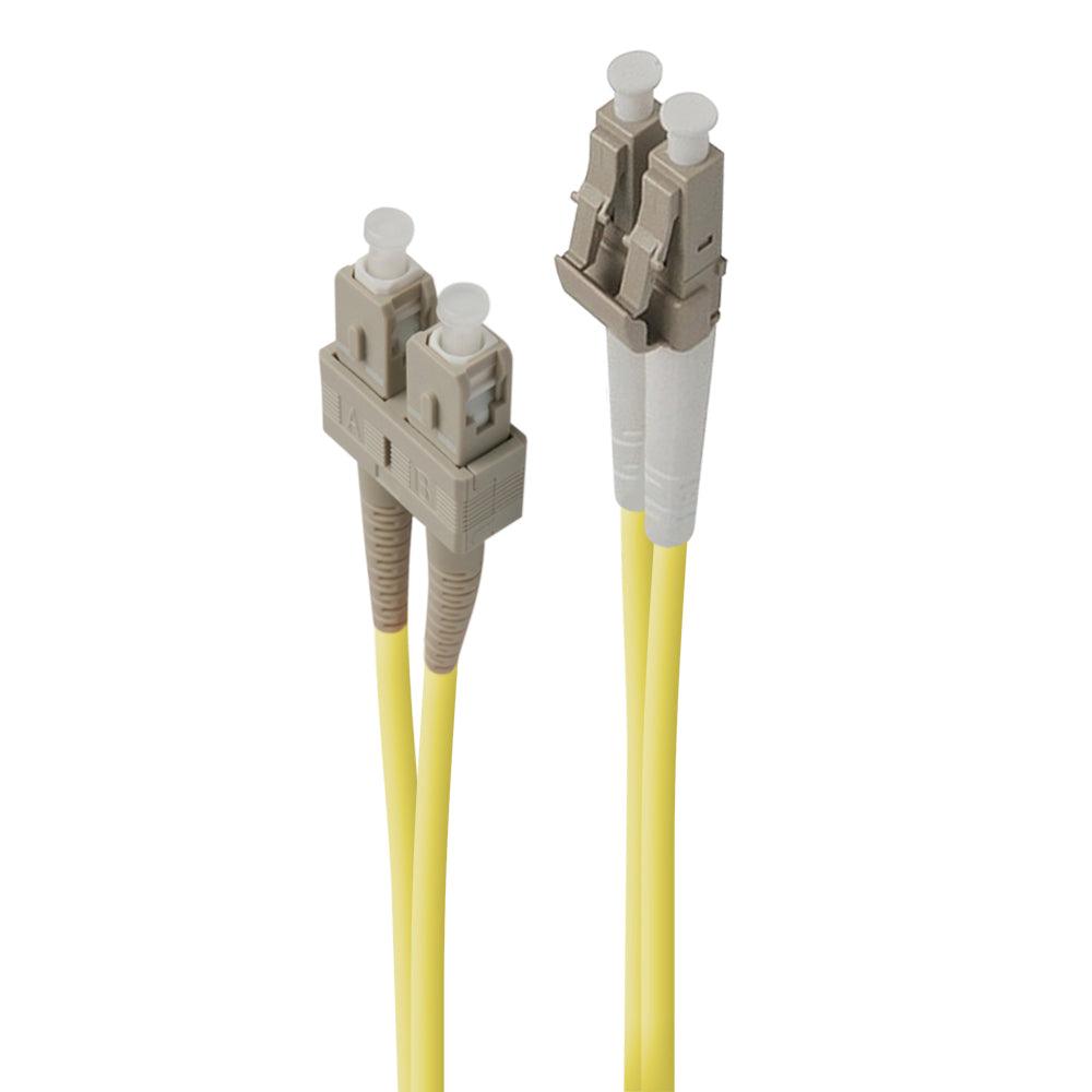 ALOGIC ALOGIC 20m LC-SC Single Mode Duplex LSZH Fibre Cable 09|125 OS2 (LCSC-20-OS2)