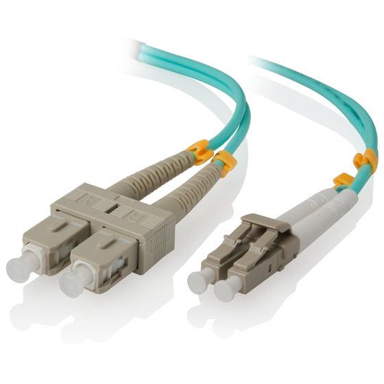 ALOGIC ALOGIC 2m LC-SC 40G|100G Multi Mode Duplex LSZH Fibre Cable 50|125 OM4 (LCSC-02-OM4)