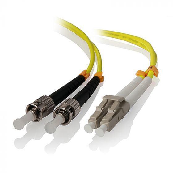 ALOGIC ALOGIC 3m LC-ST Single Mode Duplex LSZH Fibre Cable 09|125 OS2 (LCST-03-OS2)