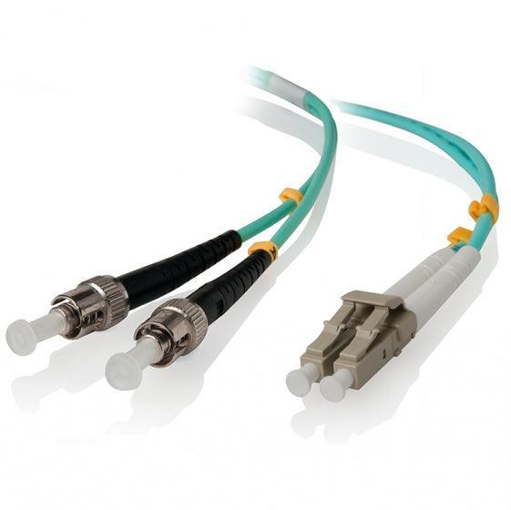 ALOGIC ALOGIC 5m LC-ST 40G|100G Multi Mode Duplex LSZH Fibre Cable 50|125 OM4 (LCST-05-OM4)