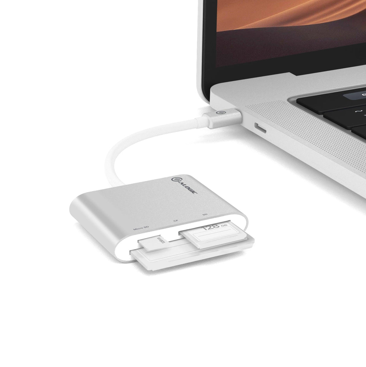 ALOGIC ALOGIC USB-C Multi Card Reader - Micro SD SD & Compact Flash - Prime Series (VPLUCMCR)