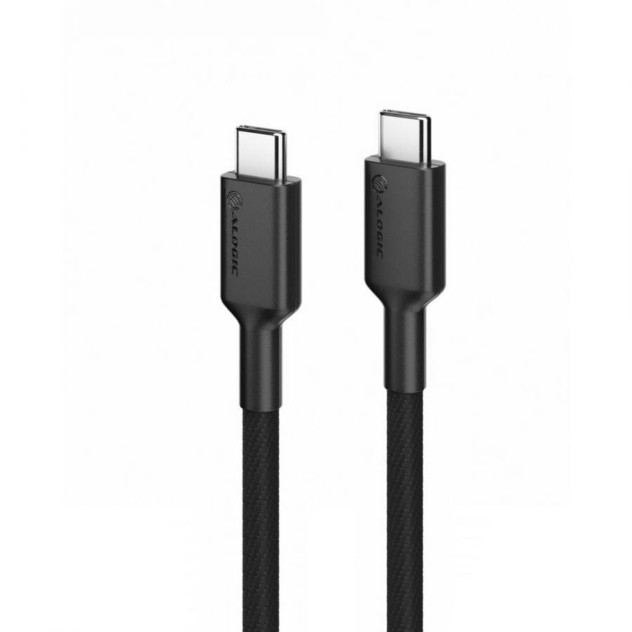 ALOGIC Elements Pro USB 2.0 USB-C to USB-C Cable 1m Black | 5A| 480Mbps (ELPCC201-BK)