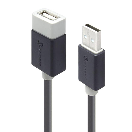 ALOGIC USB 2.0 Type A to Type A Extension Cable - Male to Female | 2 m (USB2-02-AA)