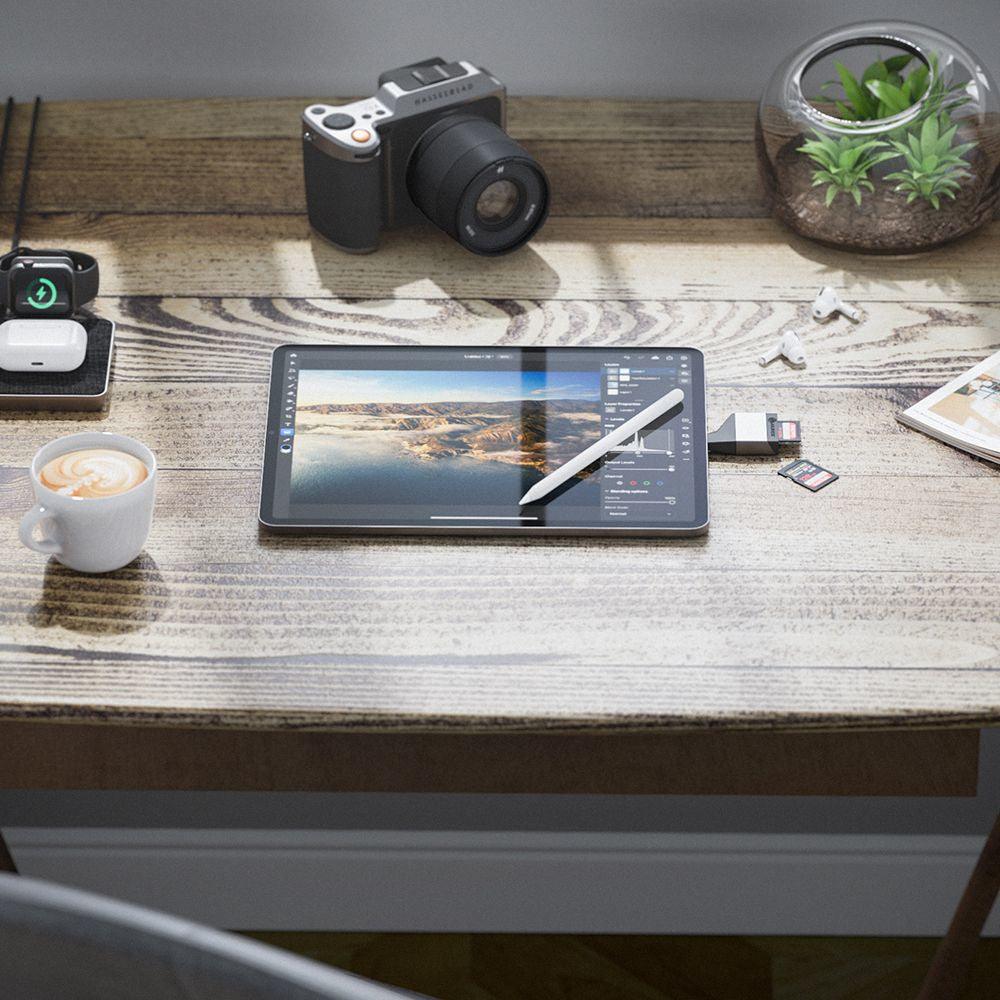 ALOGIC USB 3.2 Gen 1 Type C | SD|MicroSD | 10 g (ULCSDMN-SGR)