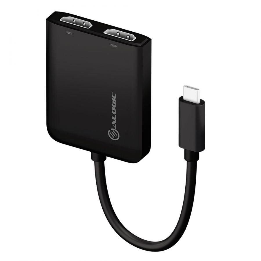 ALOGIC USB-C to Dual HDMI 2.0 Adapter - 4K - 30 Hz (UC2HD-ADP)