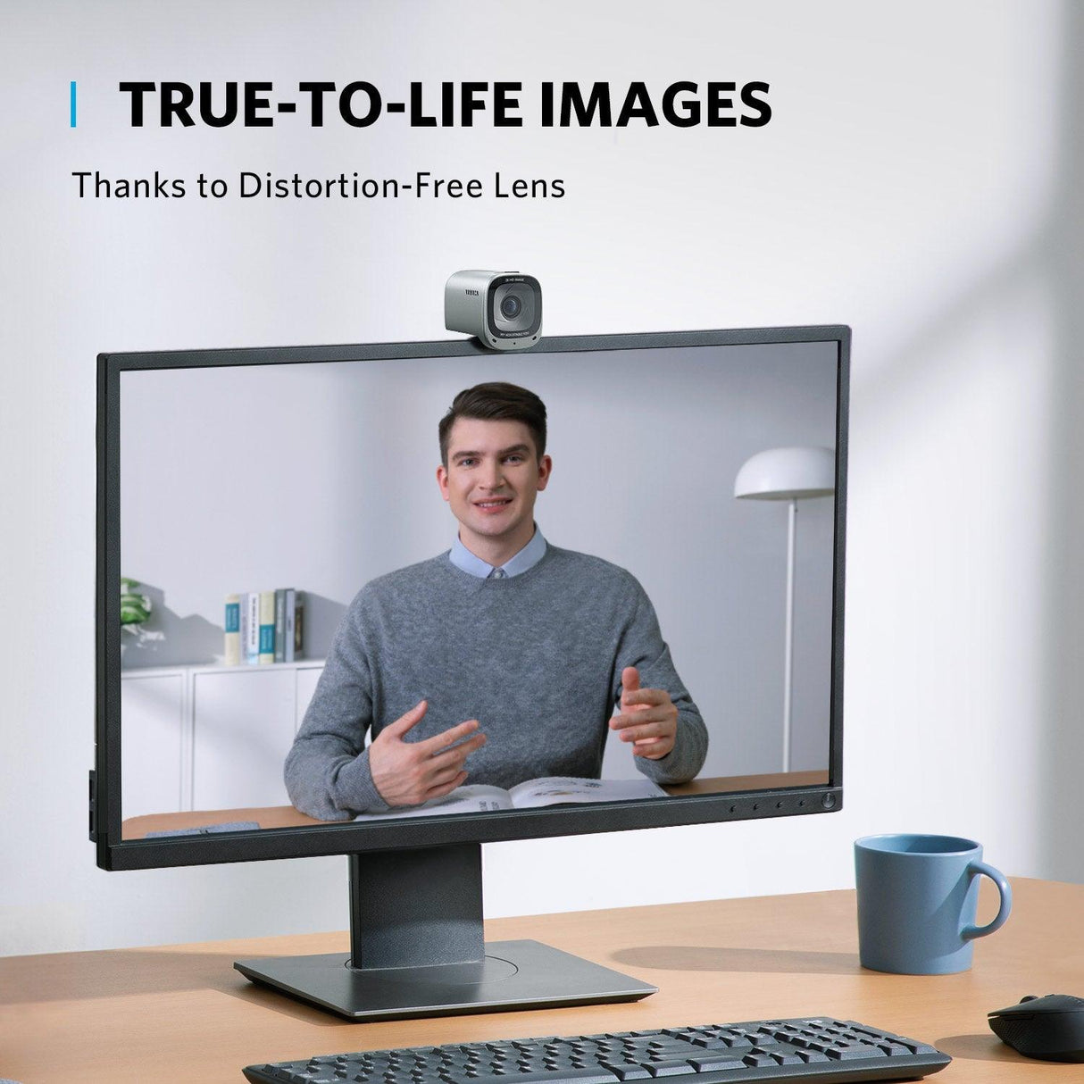 ANKER 2K | Auto Focus | 65° | 78° | 95° | Privacy Cover (A3368Z41)