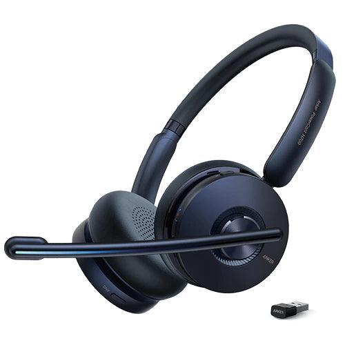 ANKER Bluetooth 5.0|USB-A | 24h | On-Ear | 184.2 g | Blue (A3510Z32)