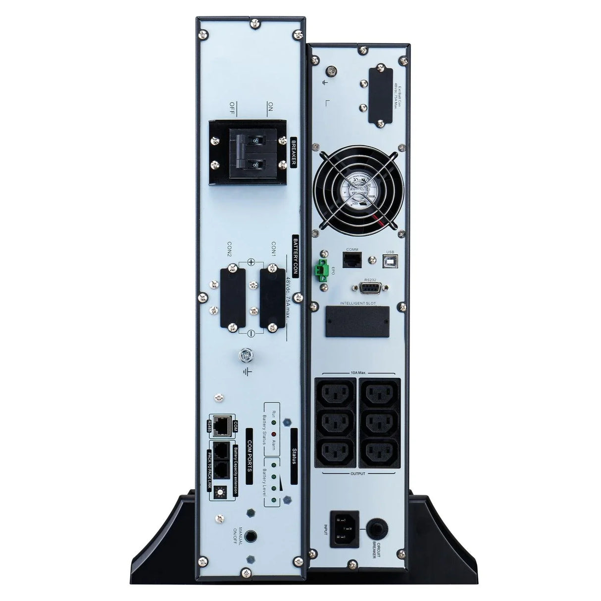 APC 1000 VA | 900 W | 6 IEC 60320 C13 | IEC 60320 C14 | 4U | 50 dBA | IP20 (SRVL1KRILRK)
