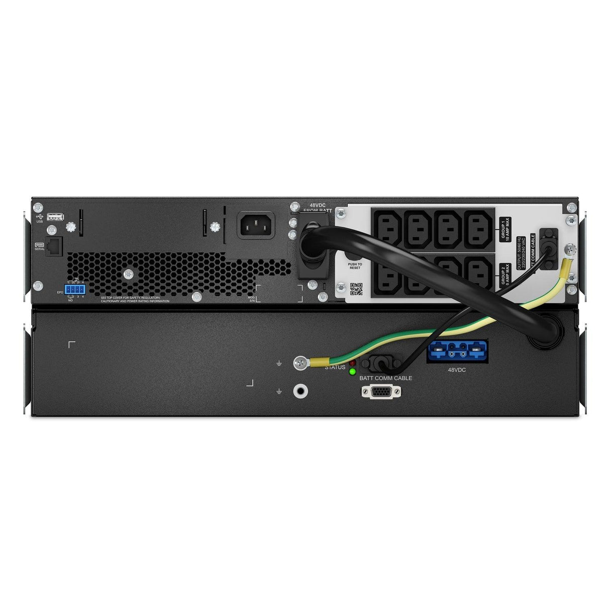 APC 1000 VA | Lithium-ion | Rackmount 4U | 230 V | 8x C13 IEC outlets | 900 W | IP20 (SRTL1000RM4UXLI)