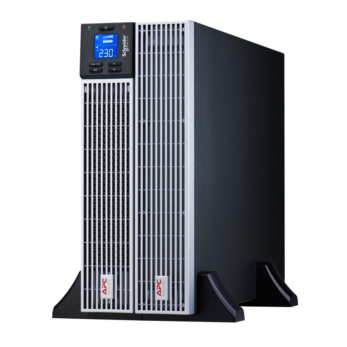 APC 3000 VA | 3700 W | 4U | 6 IEC 60320 C13 | IEC 60320 C19 | IEC 60320 C20 | 50 dBA | IP20 (SRVL3KRILRK)