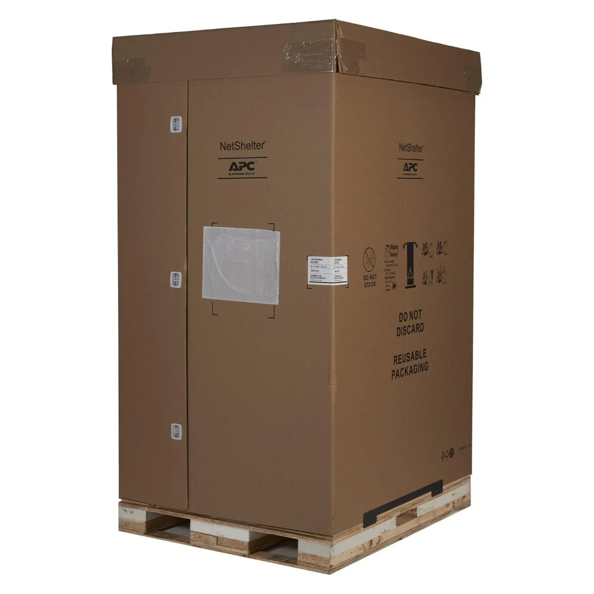 APC 42U | 600mm (W) x 1070mm (D) | Black | Shock Packaging (AR3100SP)