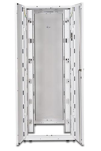 APC 45U Power Rack | 750 x 1200mm | Deep Enclosure with Sides | White. (AR3355W)