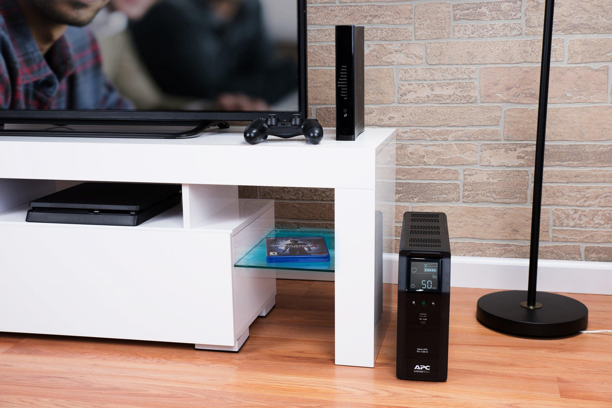 APC APC BACK UPS PRO BR 1200VA uninterruptible power supply (UPS) Line-Interactive 1.2 kVA 720 W 8 AC outlet(s) (BR1200SI)