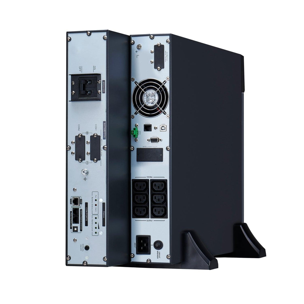 APC APC Easy UPS On-Line | 2000VA | Lithium-ion | Rack|Tower 4U | 230V | 6 IEC C13 outlets | Intelligent Card Slot | Extended runtime | W| rail kit (SRVL2KRILRK)