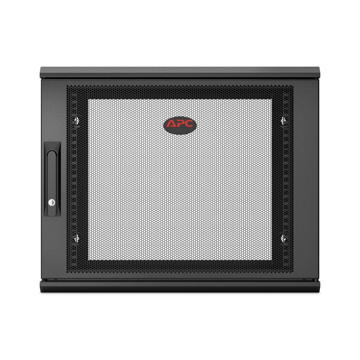 APC APC NetShelter WX 9U Single Hinged Wall-mount Enclosure 400mm Deep. Wall mounted rack Black (AR109SH4)
