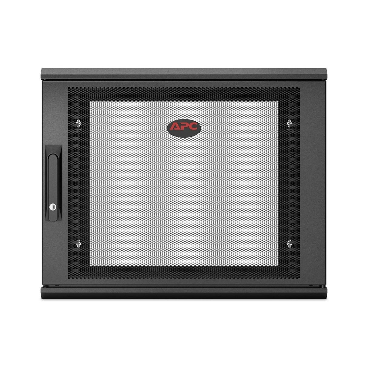 APC APC NetShelter WX 9U Single Hinged Wall-mount Enclosure 400mm Deep. Wall mounted rack Black (AR109SH4)
