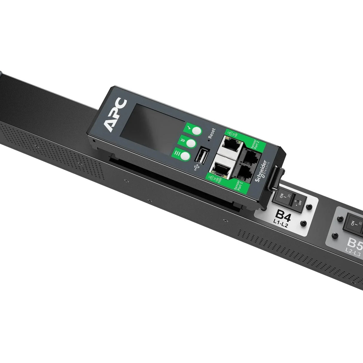 APC APC NS Rack PDU Adv SWD Met 7.4kW 1PH 230V power distribution unit (PDU) 40 AC outlet(s) 0U (APDU10150SM)