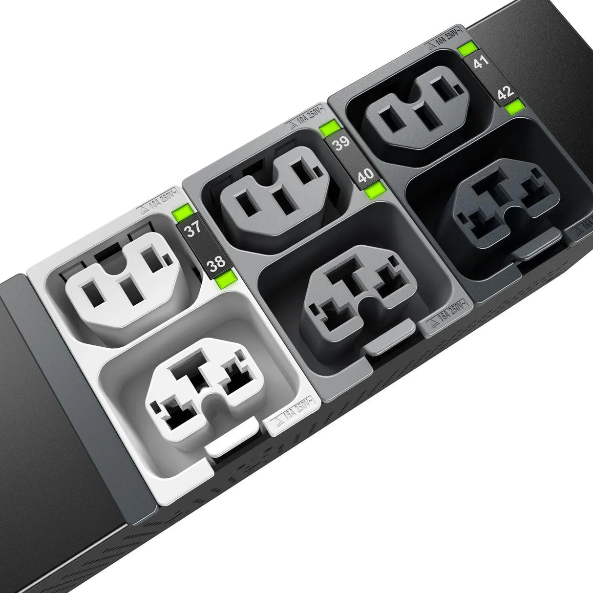 APC APC NS Rack PDU Adv SWD Met 7.4kW 1PH 230V power distribution unit (PDU) 40 AC outlet(s) 0U (APDU10150SM)