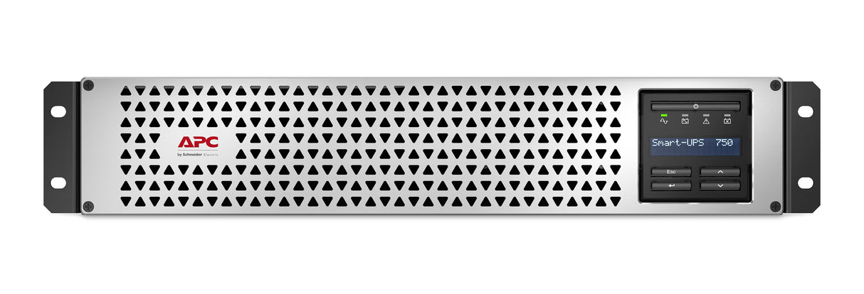 APC APC Smart-UPS Lithium Ion Short Depth 750VA 230V with SmartConnect uninterruptible power supply (UPS) Line-Interactive 0.75 kVA 600 W 6 AC outlet(s) (SMTL750RMI2UC)