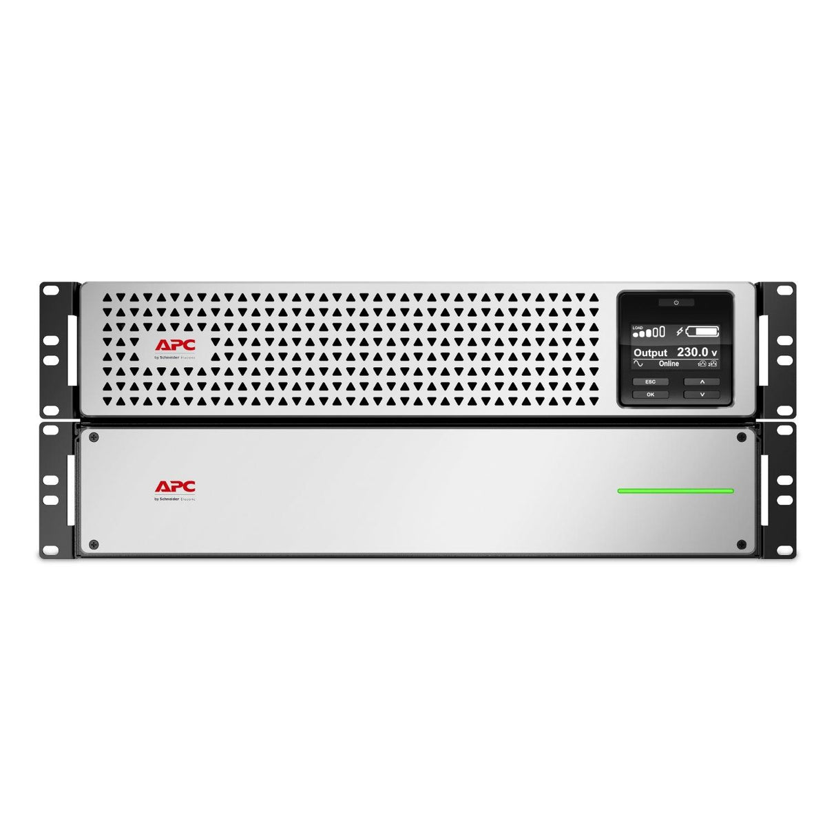 APC APC Smart-UPS | 230V | 1980 W | 2200 VA | IEC 60320 C20 | 6 IEC 60320 C13 | 43.2 x 17.1 x 63.9 cm | 44.5 kg (SRTL2200RM4UXLI-NC)