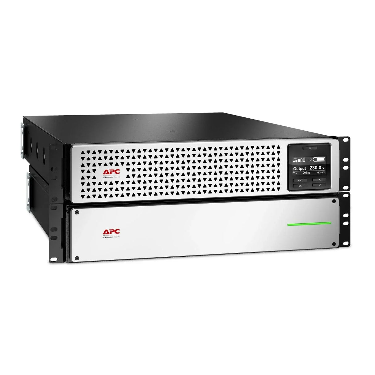 APC APC Smart-UPS | 230V | 1980 W | 2200 VA | IEC 60320 C20 | 6 IEC 60320 C13 | 43.2 x 17.1 x 63.9 cm | 44.5 kg (SRTL2200RM4UXLI-NC)