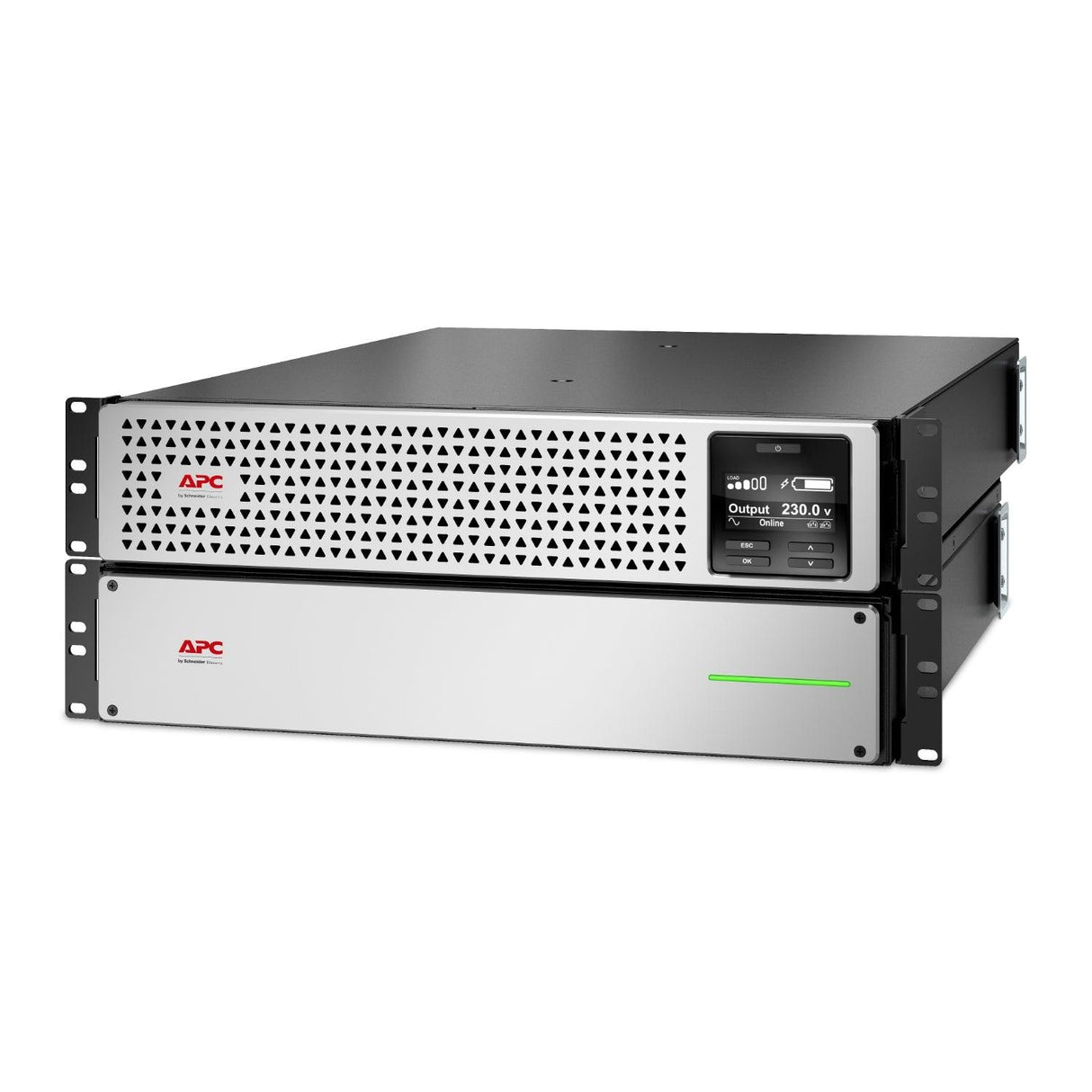 APC APC Smart-UPS | 230V | 2700 W | 3000 VA | IEC 60320 C20 | 6 IEC 60320 C13 | 43.2 x 17.1 x 63.9 cm | 44.5 kg (SRTL3000RM4UXLI-NC)