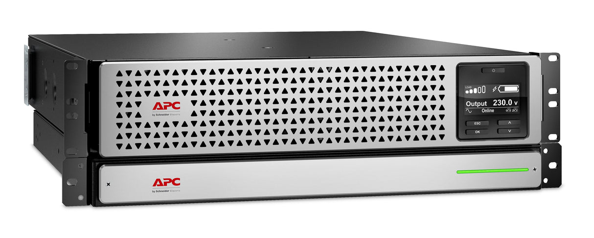 APC APC SMART-UPS SRT LI-ION 3000VA RM ACCS uninterruptible power supply (UPS) Double-conversion (Online) 3 kVA 2700 W 8 AC outlet(s) (SRTL3000RMXLI-NC)