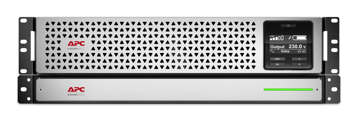 APC APC SMART-UPS SRT LI-ION 3000VA RM ACCS uninterruptible power supply (UPS) Double-conversion (Online) 3 kVA 2700 W 8 AC outlet(s) (SRTL3000RMXLI-NC)