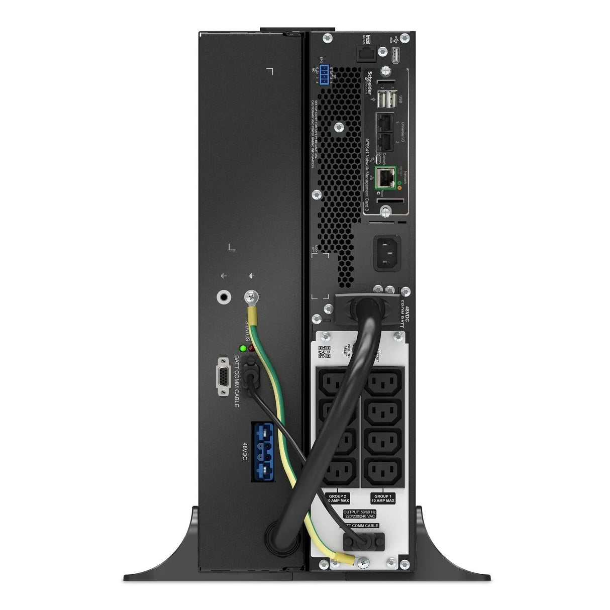 APC APC USV SRTL1000RM4UXLI-NC Li-Ionen uninterruptible power supply (UPS) Double-conversion (Online) 1 kVA 900 W (SRTL1000RM4UXLI-NC)