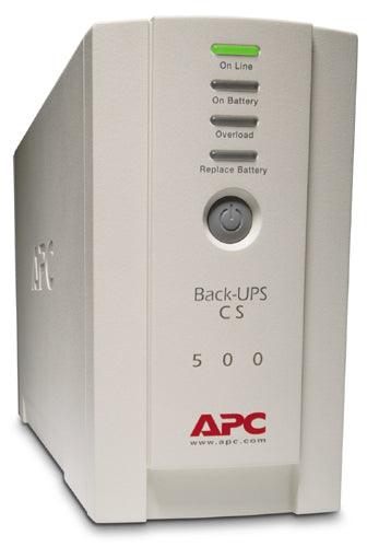 APC Back-UPS CS | 500VA|300W | Input 230V|Output 230V | Interface Port DB-9 RS-232 | USB (BK500EI)