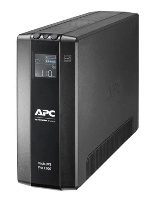 APC Back UPS Pro BR 1300VA | 8 Outlets | AVR | LCD Interface (BR1300MI)