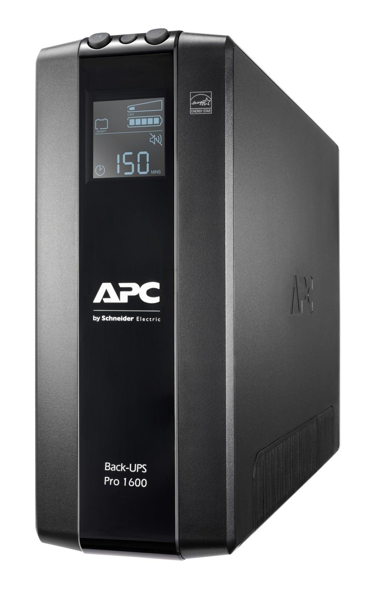 APC Back UPS Pro BR 1600VA | 8 Outlets | AVR | LCD Interface (BR1600MI)