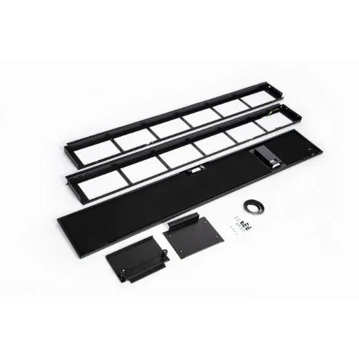 APC Containment Adapter for Uniflair DX InRow Cooling | Front | 42U | Black | 300mm wide (ACCS2004)