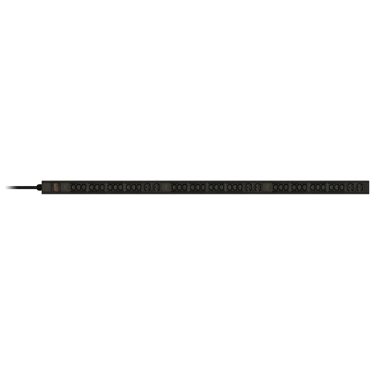APC EPDU1016M | Zero U | 16A | 230V | 36x C13 | 6x C19 | 1506x62x44 mm | Black (EPDU1216B)
