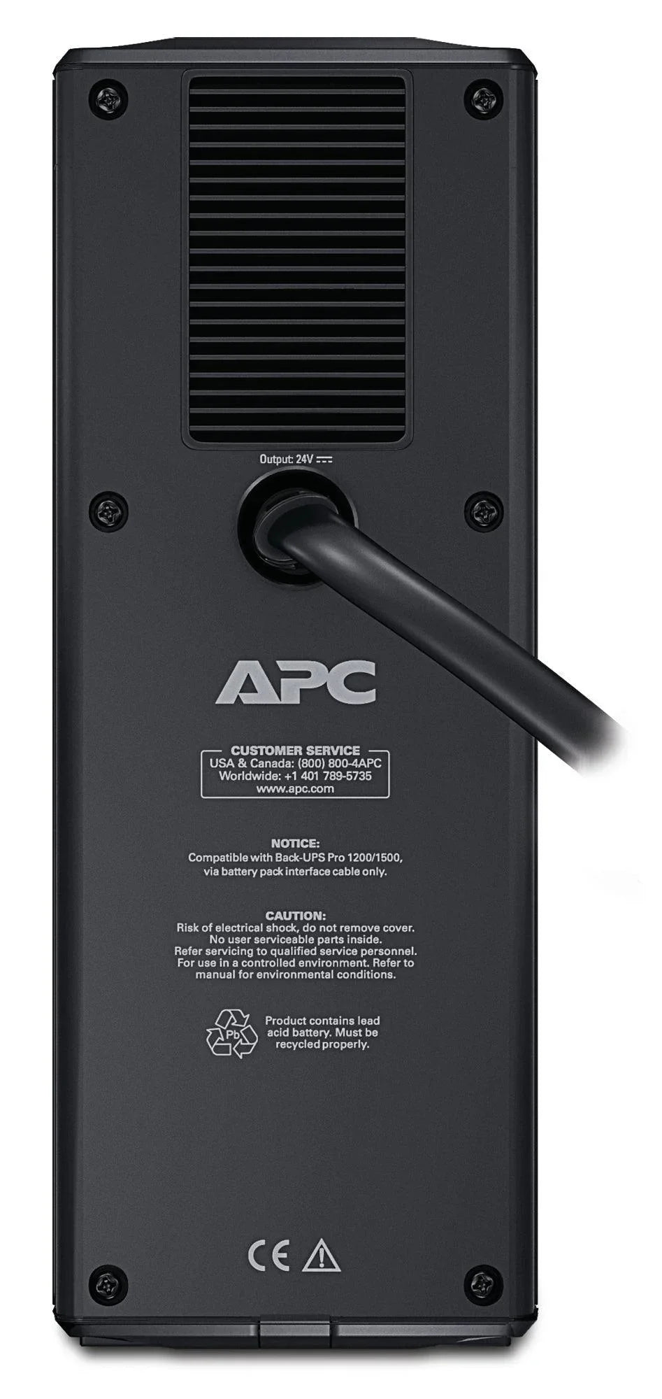 APC External Battery Pack for Back-UPS RS|XS 1500VA (BR24BPG)