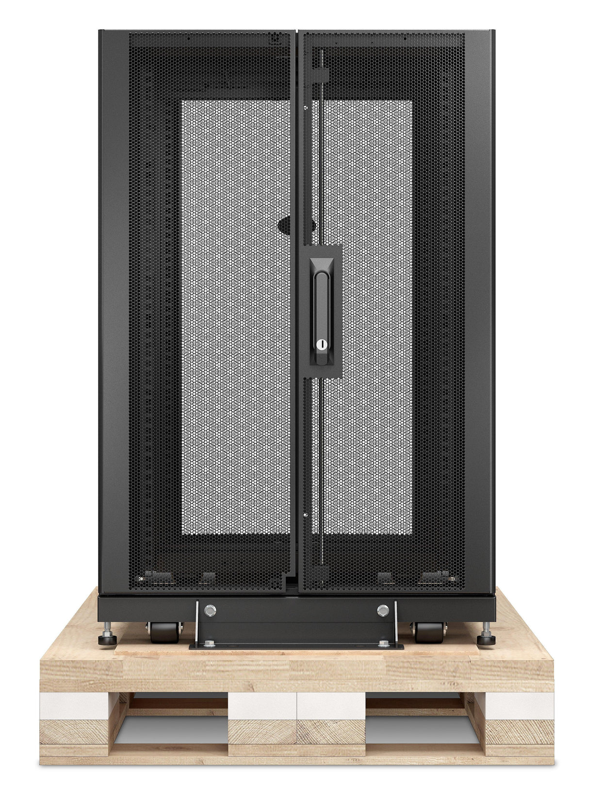 APC NetShelter SX 18U Server Rack Enclosure 600mm x 1070mm w| Sides | Black | Shock Packaging (AR3106SP)