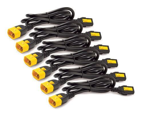 APC Power Cord Kit (6 ea) | Locking | C13 - C14 | 10A | 0.6m (AP8702S-WW)