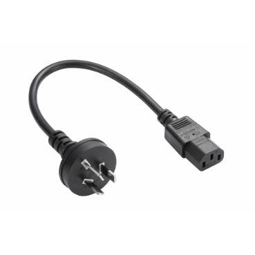 APC Power Cord | IEC C13 to AS|NZS 3112 (AU) Plug | 250V 10A | 1ft|0.31m cord (AP9869)