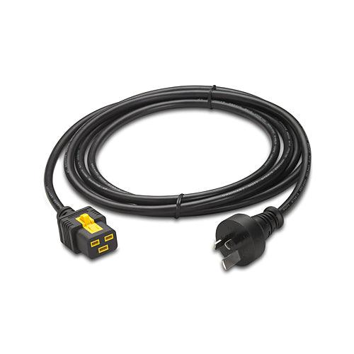 APC Power Cord | Locking C19 to Australia Plug | 3.0m (AP8754)