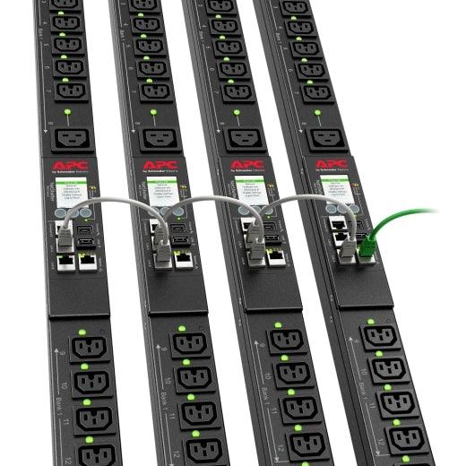 APC Rack PDU 9000 Switched | ZeroU | 11.5kW | 208V | (21) C13|C15 & (3) C19|C21 (APDU9981NA3)